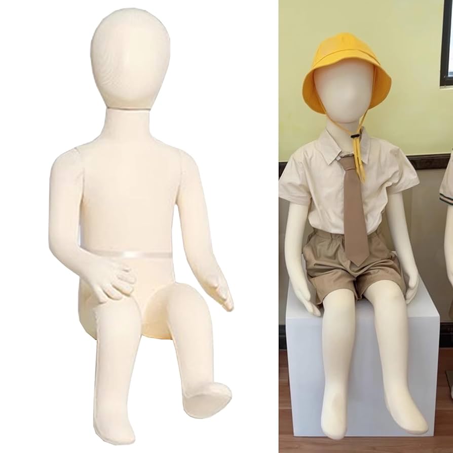 Amazon.co.jp: キッズトルソー マネキン 1-9歳の子供用座って